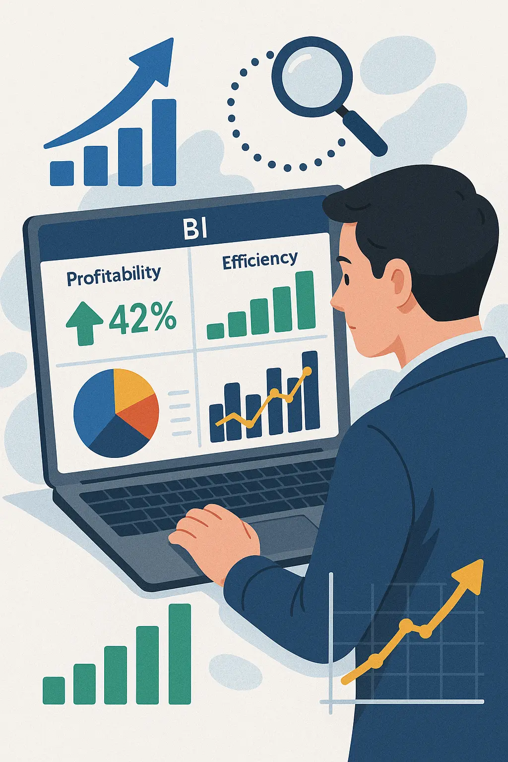 Paneles e indicadores de Business Intelligence
